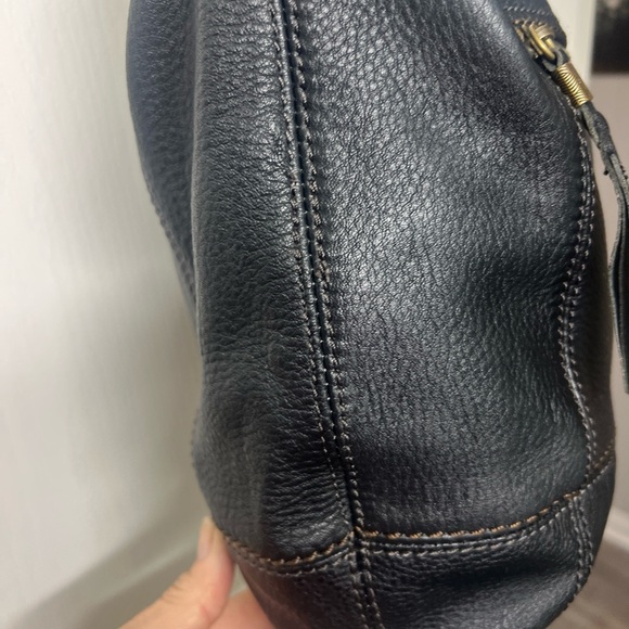 The Sak Black Leather Hobo Bag - Picture 3 of 13